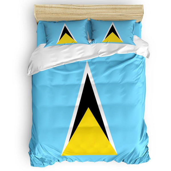 Saint Lucia Duvet Set - CaribeHeart Saint Lucia
